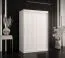 Armoire Balmenhorn 53 blanche mate | 200 x 120 x 62 cm | 5 étagères, 2 penderies