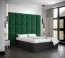 Panneau mural de style moderne Couleur : Vert - Dimensions : 42 x 42 x 4 cm (H x L x P)