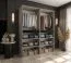 Armoire / Cachemire / 8 portes battantes / 6 compartiments / Système de fermeture Soft-Close / 2 tringles à vêtements / 160 x 52 x 203 cm / Finition haut de gamme / Pour chambre à coucher