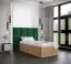 Panneau mural de style moderne Couleur : Vert - Dimensions : 42 x 42 x 4 cm (H x L x P)