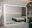 250 cm de large Armoire avec 10 casiers et 3 portes | Couleur: Blanc Abbildung