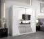 200 cm de large Armoire avec 2 portes | 10 casiers | Couleur: Blanc Abbildung