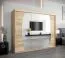 250 cm de large Armoire avec 10 casiers et 3 portes | Couleur: Chêne Sonoma Abbildung