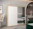 2 mètres de large Armoire avec 2 portes | Couleur: Chêne Sonoma  / Blanc Abbildung
