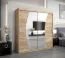 2 mètres de large Armoire avec 2 portes | Couleur: Chêne Sonoma  Abbildung