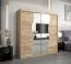 2 mètres de large Armoire avec 2 portes | Couleur: Chêne Sonoma  Abbildung