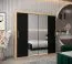 2 mètres de large Armoire avec 2 portes | Couleur: Chêne Sonoma Abbildung