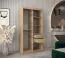 1 mètre de large Armoire avec 2 portes | Couleur : Chêne Sonoma Abbildung