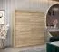 180 cm de large Armoire à portes coulissantes avec 2 portes | 10 casiers | 2 tringles à vêtements | Couleur: Chêne Sonoma Abbildung