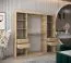 2 mètres de large Armoire avec 2 portes | Couleur: Chêne Sonoma  Abbildung