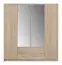 Armoire à portes battantes / armoire "Lennik" 01, couleur : chêne Sonoma - Dimensions : 213 x 200 x 59 cm (h x l x p)