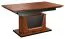 Table d'appoint Table basse Chêne massif partiel Couleur: Noisette 59x130x80 cm