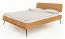 Lit double Rolleston 01 en hêtre cœur massif huilé | Surface de couchage 160 x 200 cm | Design premium
