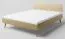 Lit simple ou d'appoint Aurornis 79 en pin massif naturel | Couchage 140 x 200 cm | Design moderne