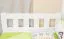 Lit enfant ou adolescent en pin massif blanc A21 | 120 x 200 cm | Design moderne | Incl. sommier