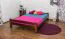 Lit Pin massif 160 x 200 cm Noisette