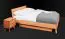 Lit simple / Lit d'appoint Timaru 01 hêtre massif huilé - Surface de couchage : 140 x 200 cm (l x L)