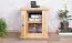 Table de nuit Matam 19 chêne | 1 porte, 2 compartiments | 48 x 45 x 40 cm | Style rustique moderne