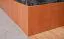 Lit simple ou d’appoint Corrientes 18 avec sommier | Coloris aulne | 140 x 200 cm | Design moderne et robuste