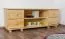 Armoire-TV Bois massif Couleur: Naturel 55x156x47 cm  Abbildung