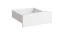 Tiroirs / Set de 2 pièces / Couleur : Blanc / Dimensions : 39,5 x 44,5 x 19 cm
