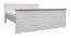 Chambre complète 4 pièces Gyronde | Pin massif blanc | Style campagne | Rangement optimisé