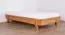Lit simple / Lit d'appoint Otago 03 en chêne sauvage massif huilé - Dimensions de la Surface de couchage : 90 x 200 cm (L x l)