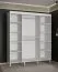 Armoire à 10 compartiments Jotunheimen 103, couleur : blanc - dimensions : 208 x 180,5 x 62 cm (h x l x p)
