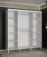 Armoire élégante avec suffisamment d'espace de rangement Jotunheimen 283, couleur : blanc - dimensions : 208 x 180,5 x 62 cm (h x l x p)