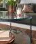 Table basse en verre noir | Design moderne | 80 x 80 x 45 cm | Deux plateaux pratiques
