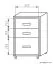 Ensemble bureau 7 pièces Cianjur | Chêne/Blanc | Rangement optimal | Design moderne