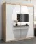180 cm de large Armoire avec 10 casiers et 2 portes | Couleur: Chêne Sonoma  / Blanc Abbildung