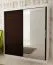 180 cm de large Armoire avec 10 casiers et 2 portes | Couleur: Blanc / Noir Abbildung