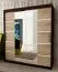 180 cm de large Armoire avec 2 portes | 10 casiers | Couleur: Noir Abbildung