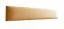 Panneaux rembourrés, lot de 10, couleur : orange, housse : similicuir, dimensions : 80 x 15 cm