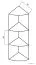 Étagère d'angle Garut 11, couleur : Chêne de Sonoma - Dimensions : 118 x 40 x 40 cm (H x L x P)