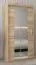 100 cm de large Armoire avec 5 casiers et 2 portes | Couleur : Chêne Sonoma Abbildung