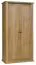 Chambre à coucher - Armoire, Couleur: Chêne - Dimensions: 200 x 100 x 54 cm (H x L x P) Abbildung