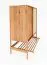 Armoire d’entrée Wellsford 42 | Chêne sauvage massif huilé | 150 x 108 x 46 cm | Design premium