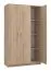 Armoire trois portes battantes Kovin 07 | Chêne de Sonoma | 205 x 120 x 52 cm | Rangement optimisé chambre