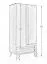 Armoire penderie Engordany 05 | 1 tiroir | bois de hêtre massif | laqué | portes battantes | 200 x 90 x 58,5 cm