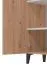 Armoire à chaussures grand format vestibule Derevo 02 | Chêne Artisan | 2 portes | 6 compartiments | 195 x 67,5 x 35 cm