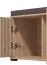 Banc de rangement moderne rembourré | 2 portes, 2 compartiments | Chêne Artisan | 49 x 80 x 40 cm