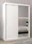 150 cm de large Armoire avec 5 casiers et 2 portes | Couleur: Blanc Abbildung