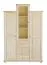 Salon - Armoire, Pin Bois véritable massif Naturel - Dimensions 195 x 135 x 44 cm (H x L x P) Abbildung