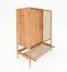 Armoire d’entrée Wellsford 42 | Chêne sauvage massif huilé | 150 x 108 x 46 cm | Design premium