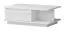 Table basse Garim 44, couleur : blanc brillant - 104 x 65 x 36 cm (L x P x H)