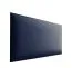 Panneaux rembourrés, lot de 10, Couleur : Anthracite, housse : similicuir, dimensions : 50 x 30 cm