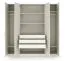 Tiroirs pour armoire Edegem 01 / 3 pièces / Couleur : Cachemire