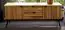 Commode Rolleston 09, chêne sauvage massif huilé - Dimensions : 57 x 144 x 46 cm (H x L x P)
